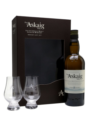 PORT ASKAIG 8 ans Coffret 2 Verres