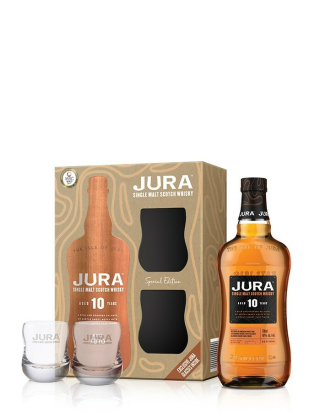 JURA 10 ans Coffret 2 Verres Noel
